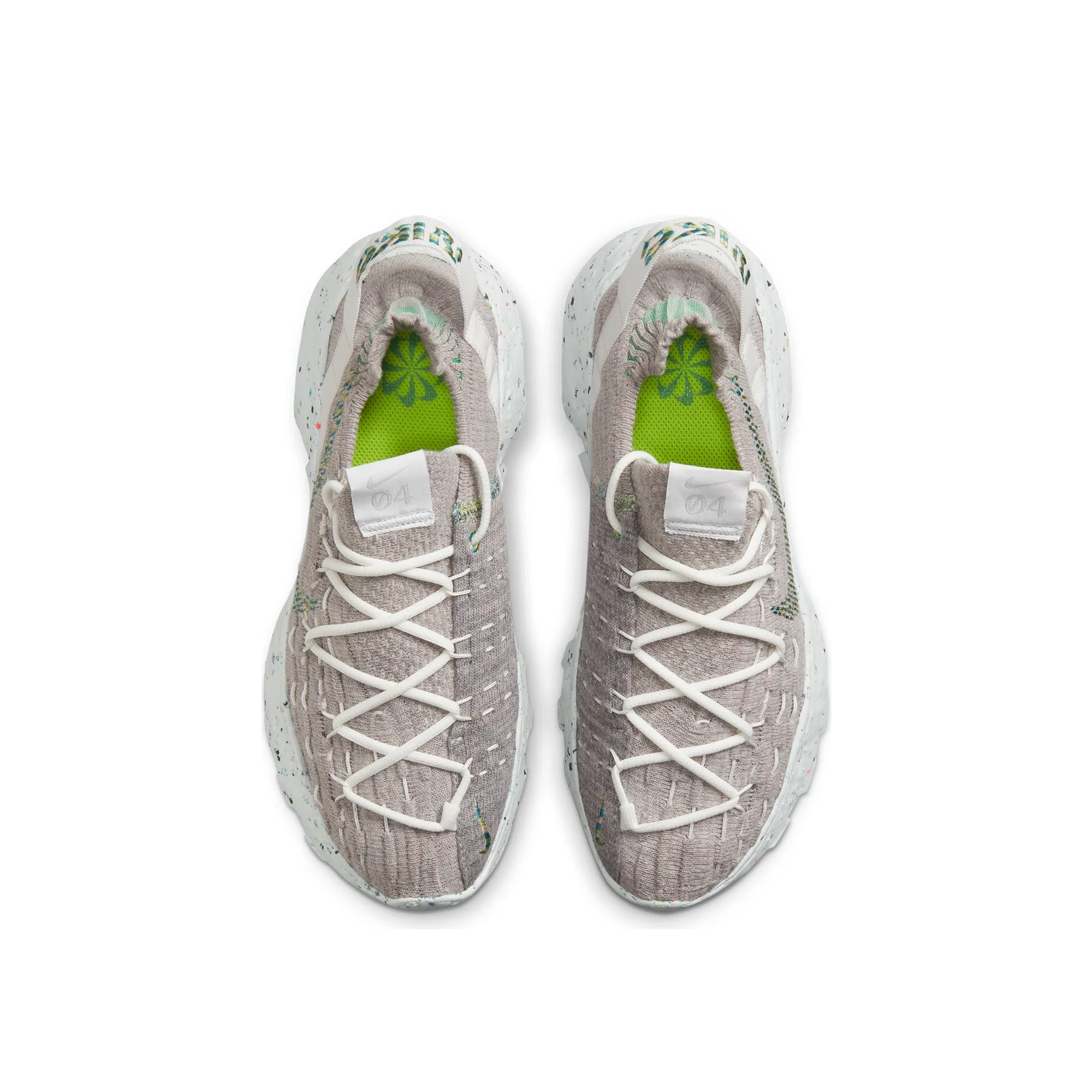 Nike Womens Space Hippie 04 Shoes 'Summit White'