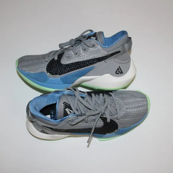 NIKE ZOOM KIDS FREAK 2 GREY/BLACK/WHITE SNEAKER US 4.5