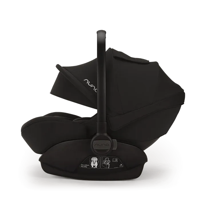 Nuna Arra Next i-Size Car Seat & Base - Caviar (Chocolate Leatherette)
