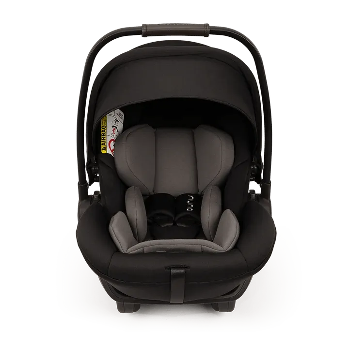 Nuna Arra Next i-Size Car Seat & Base - Caviar (Chocolate Leatherette)