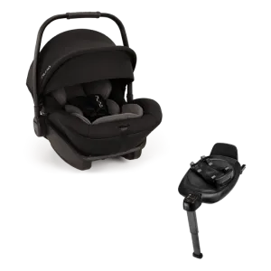 Nuna Arra Next i-Size Car Seat & Base - Caviar (Chocolate Leatherette)
