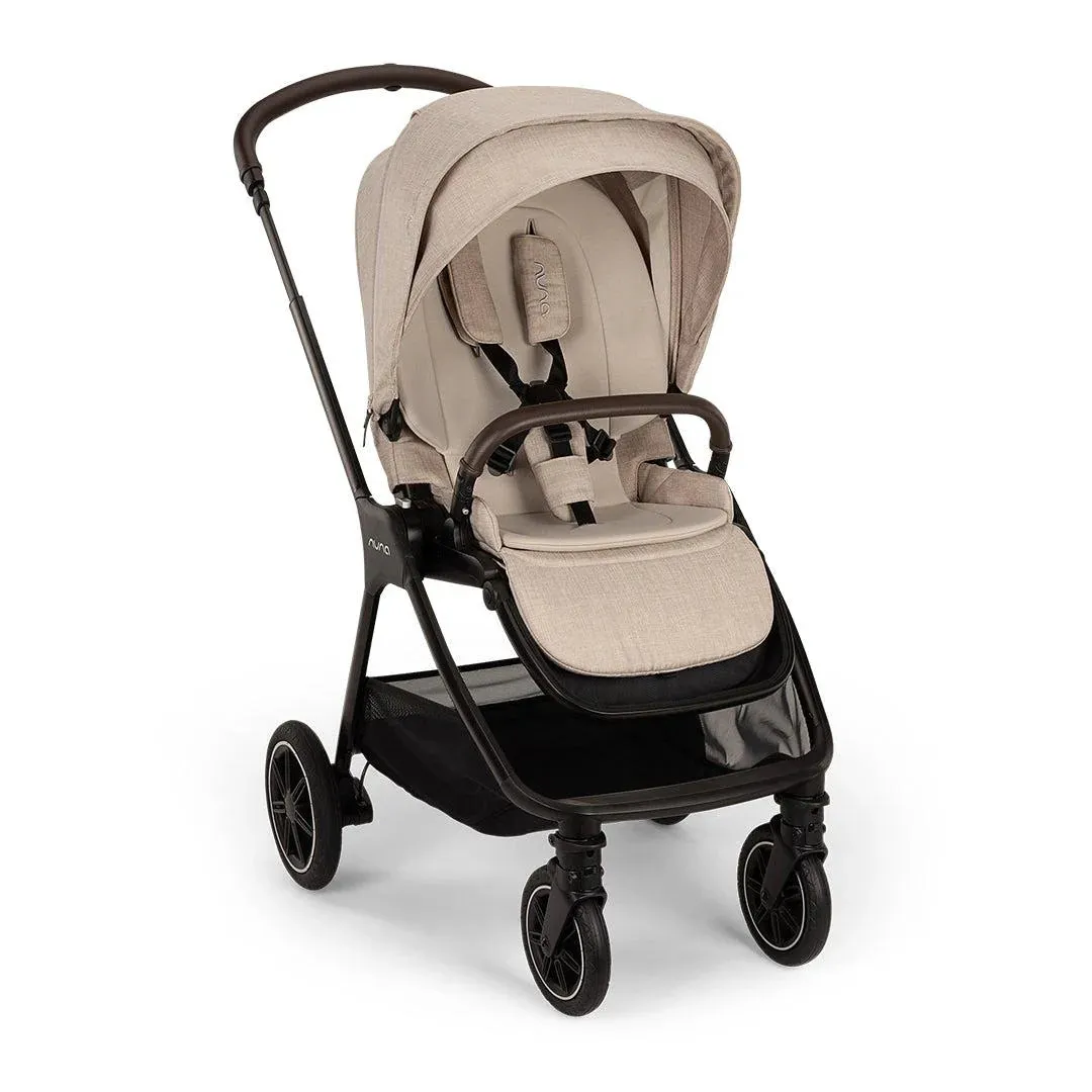 Nuna Triv Next   Pipa Urbn Travel System - Biscotti