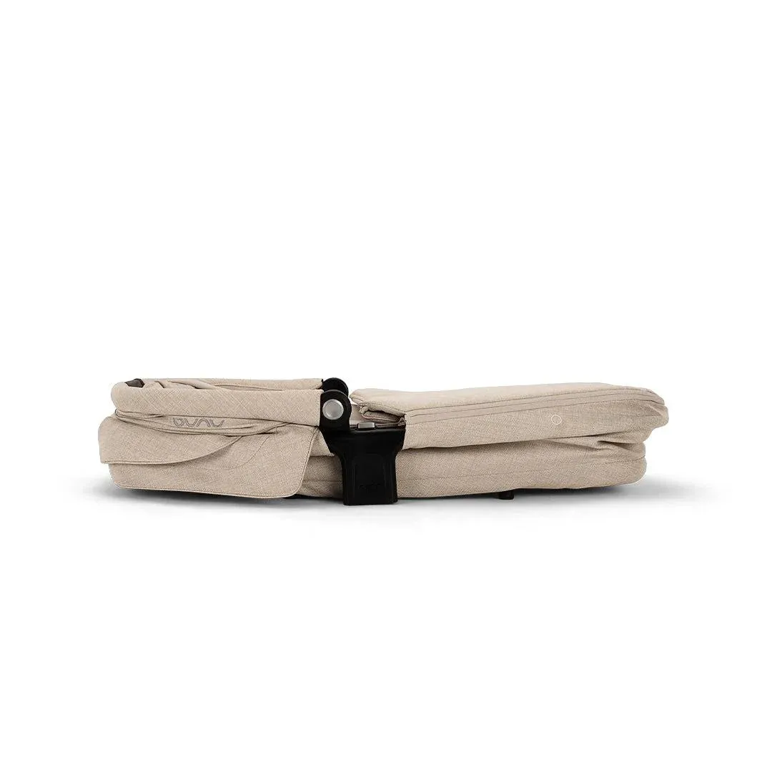 Nuna Triv Next   Pipa Urbn Travel System - Biscotti