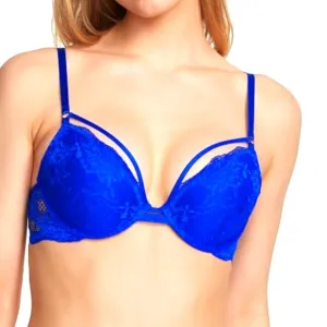 NWOT- Victoria's Secret Very Sexy Strappy Fishnet Lace Push-Up Bra 34DD