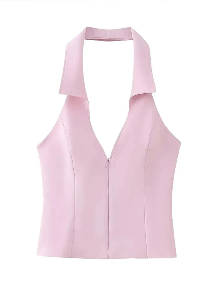 Obsidian Phoenix Women's Luxury Pink Shorts Set