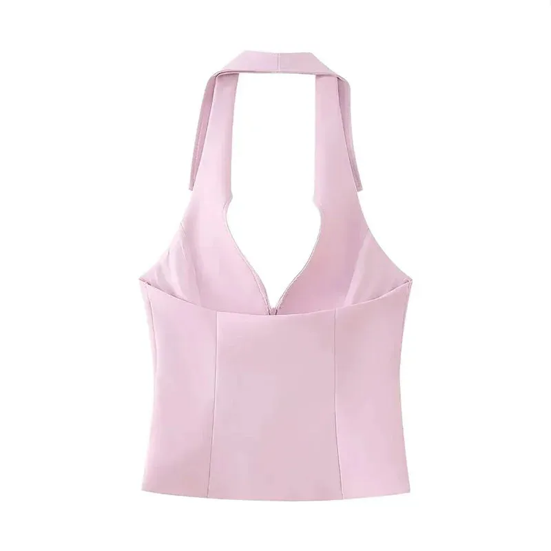 Obsidian Phoenix Women's Luxury Pink Shorts Set