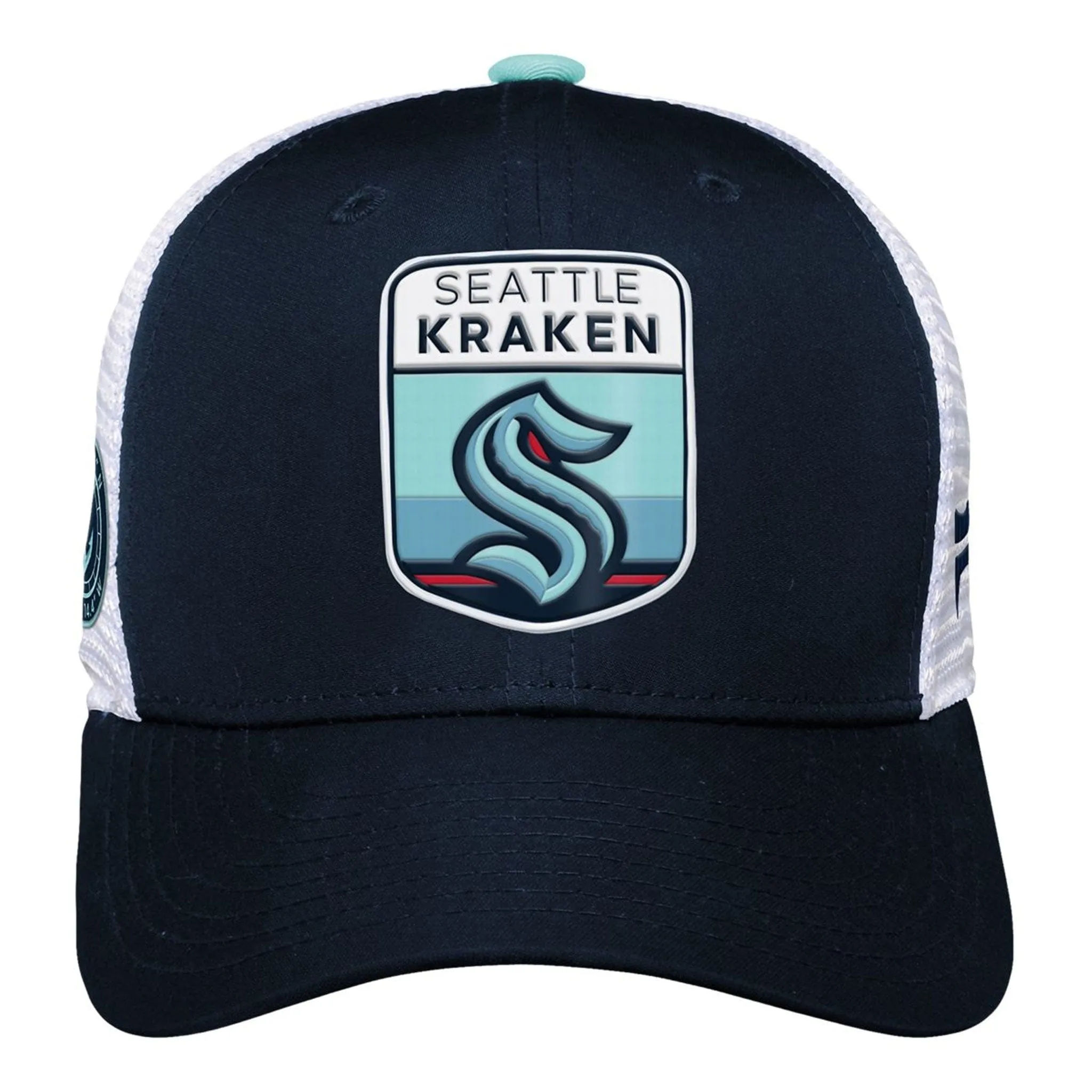 Outer Stuff NHL Draft Structured Trucker Youth Hat - Seattle Kraken