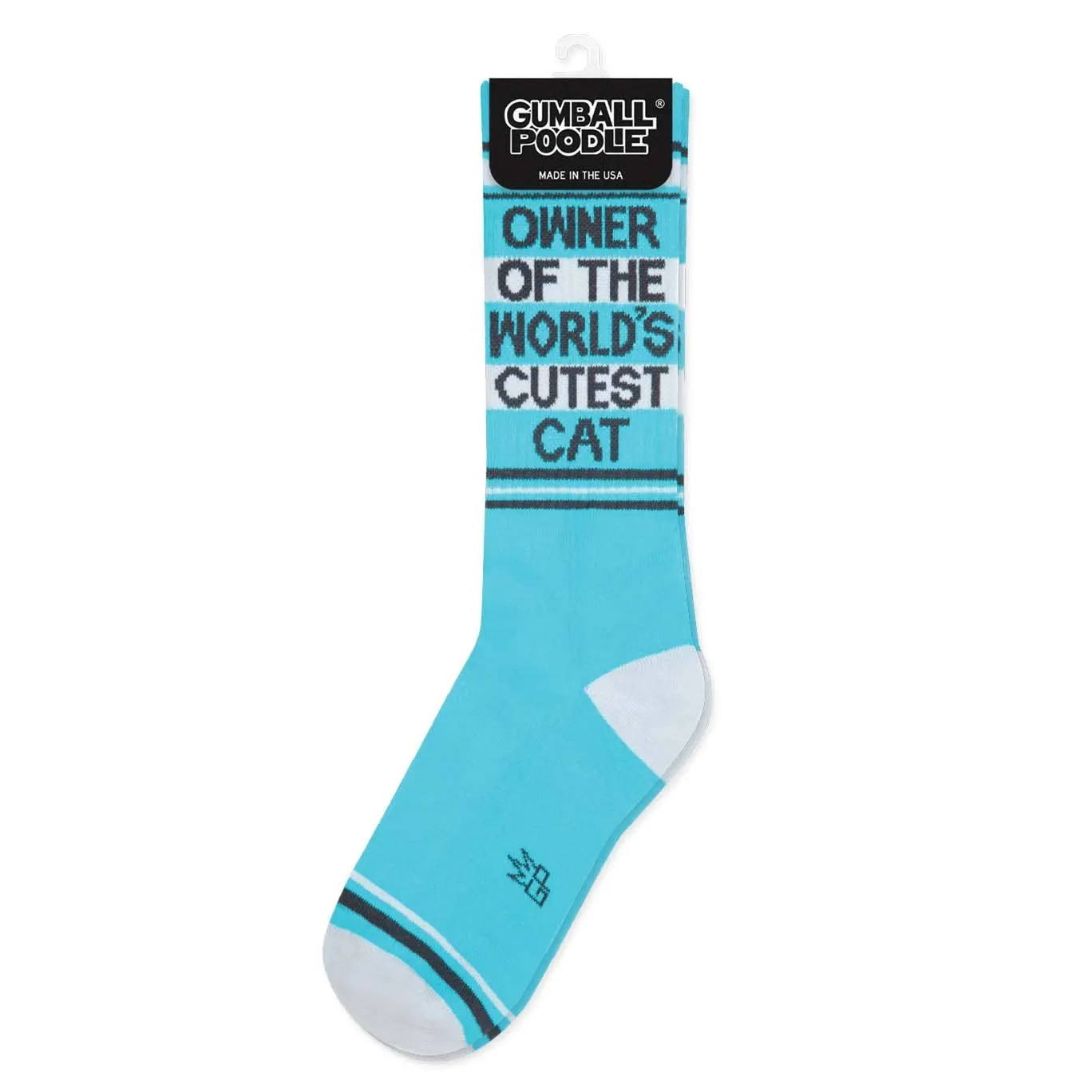 Owner Of The World's Cutest Cat Gym Crew Socks