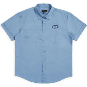 Parsons S/S Woven - Slate Blue