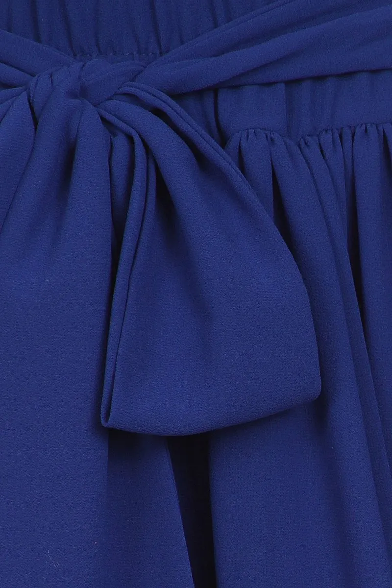 Plus Size Glamour High Waist Maxi Skirt