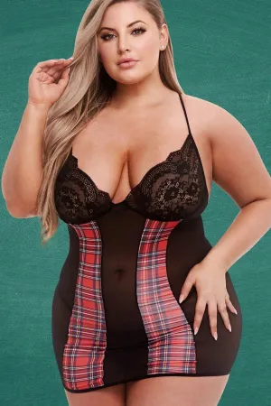 Plus Size Schoolgirl Chemise