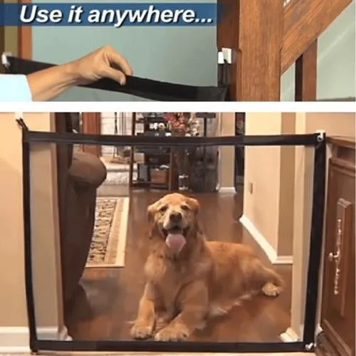 Portable Dog Safety Door Guard