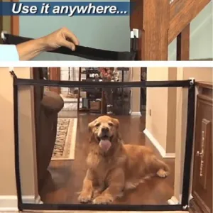 Portable Dog Safety Door Guard