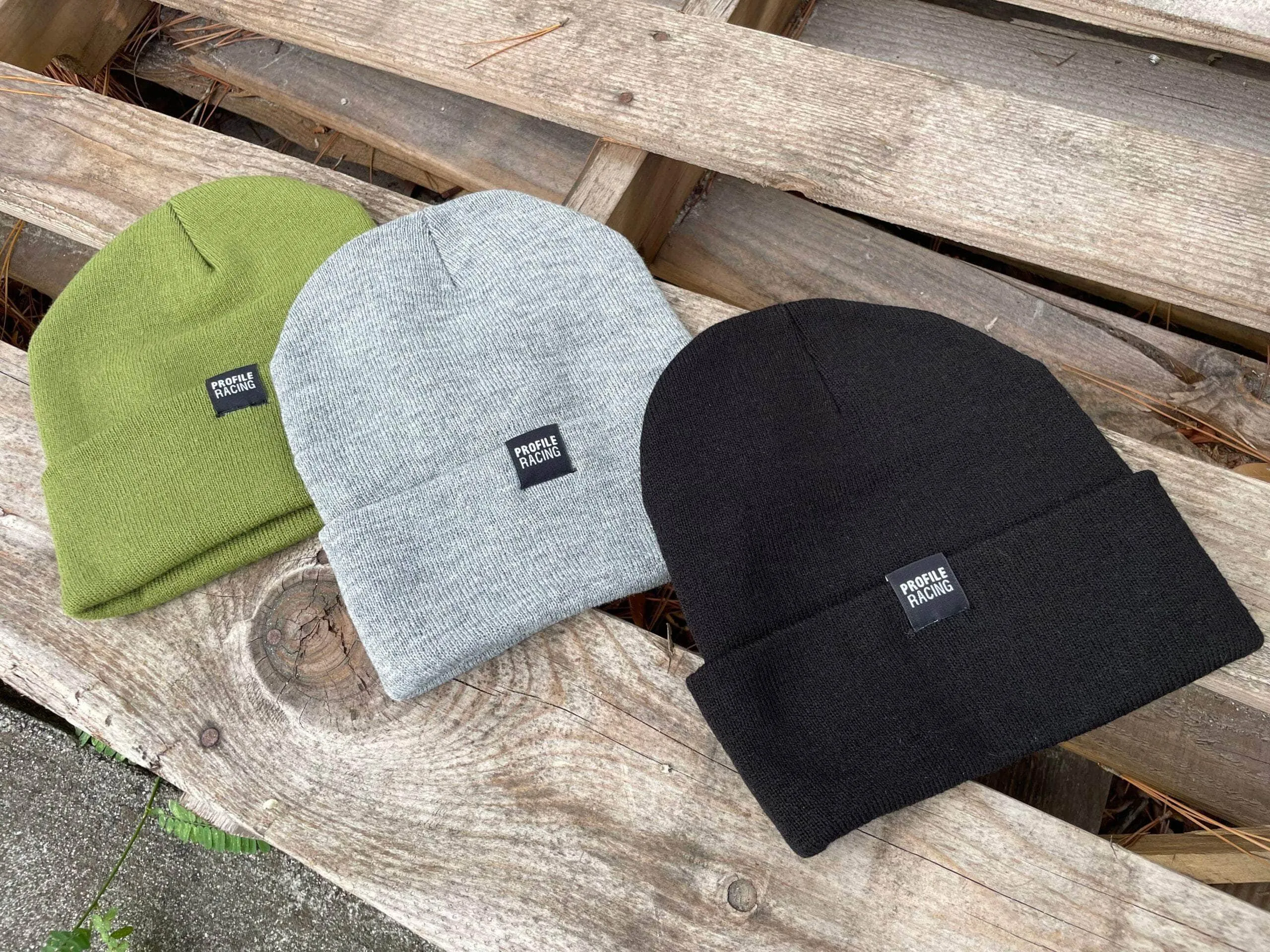 Profile Racing Woven Label Beanie