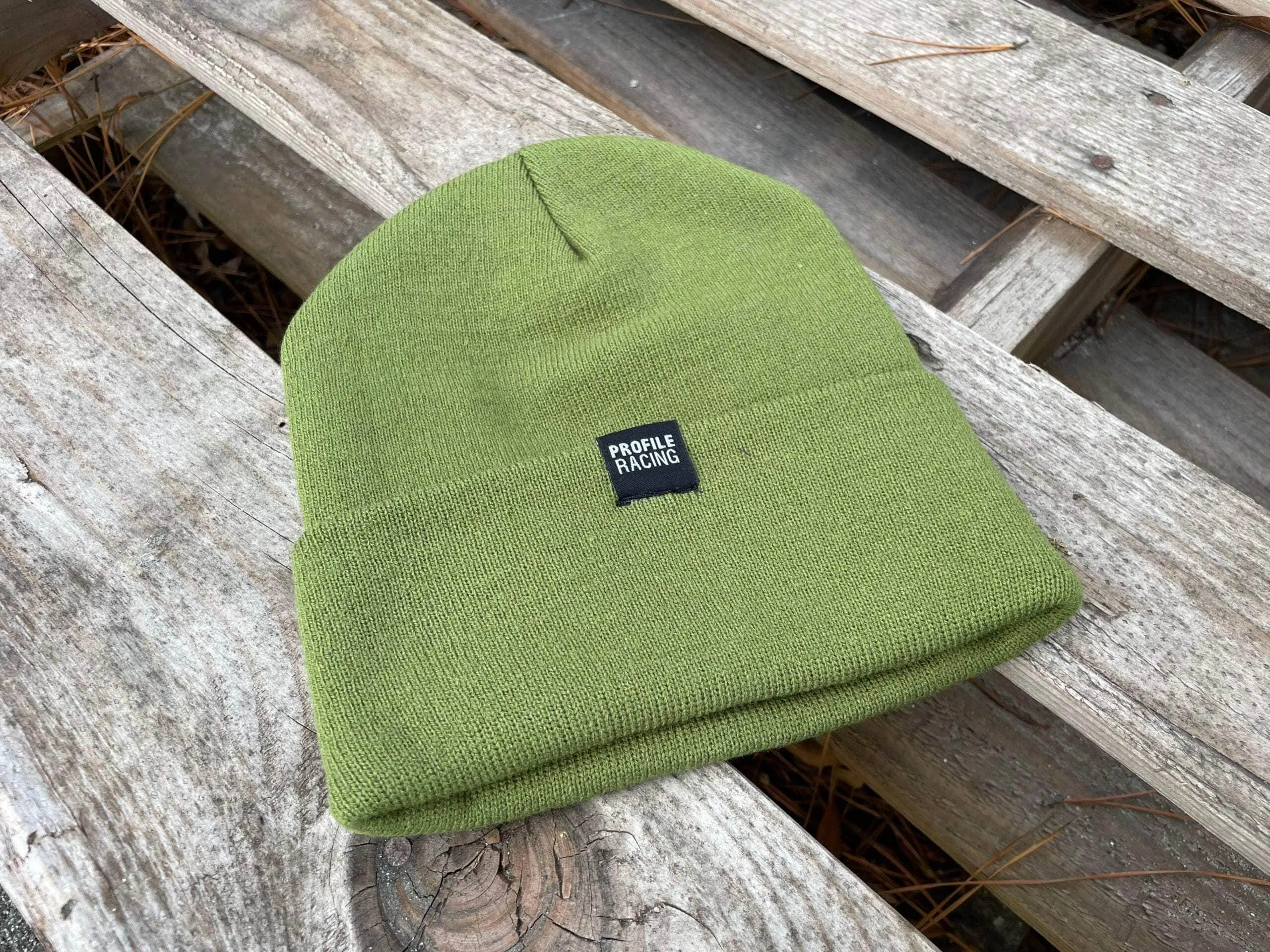 Profile Racing Woven Label Beanie