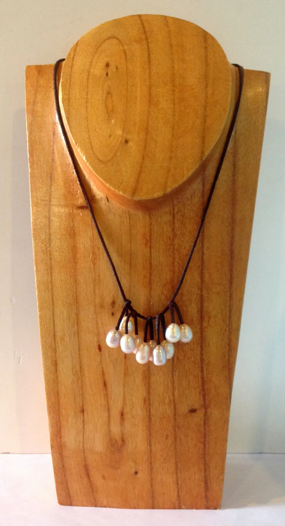 "Unfringed" Freshwater Pearl Necklace