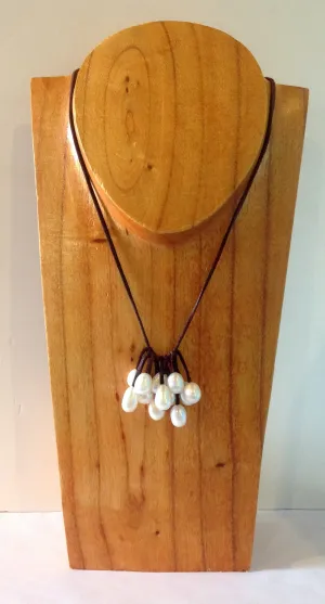 "Unfringed" Freshwater Pearl Necklace