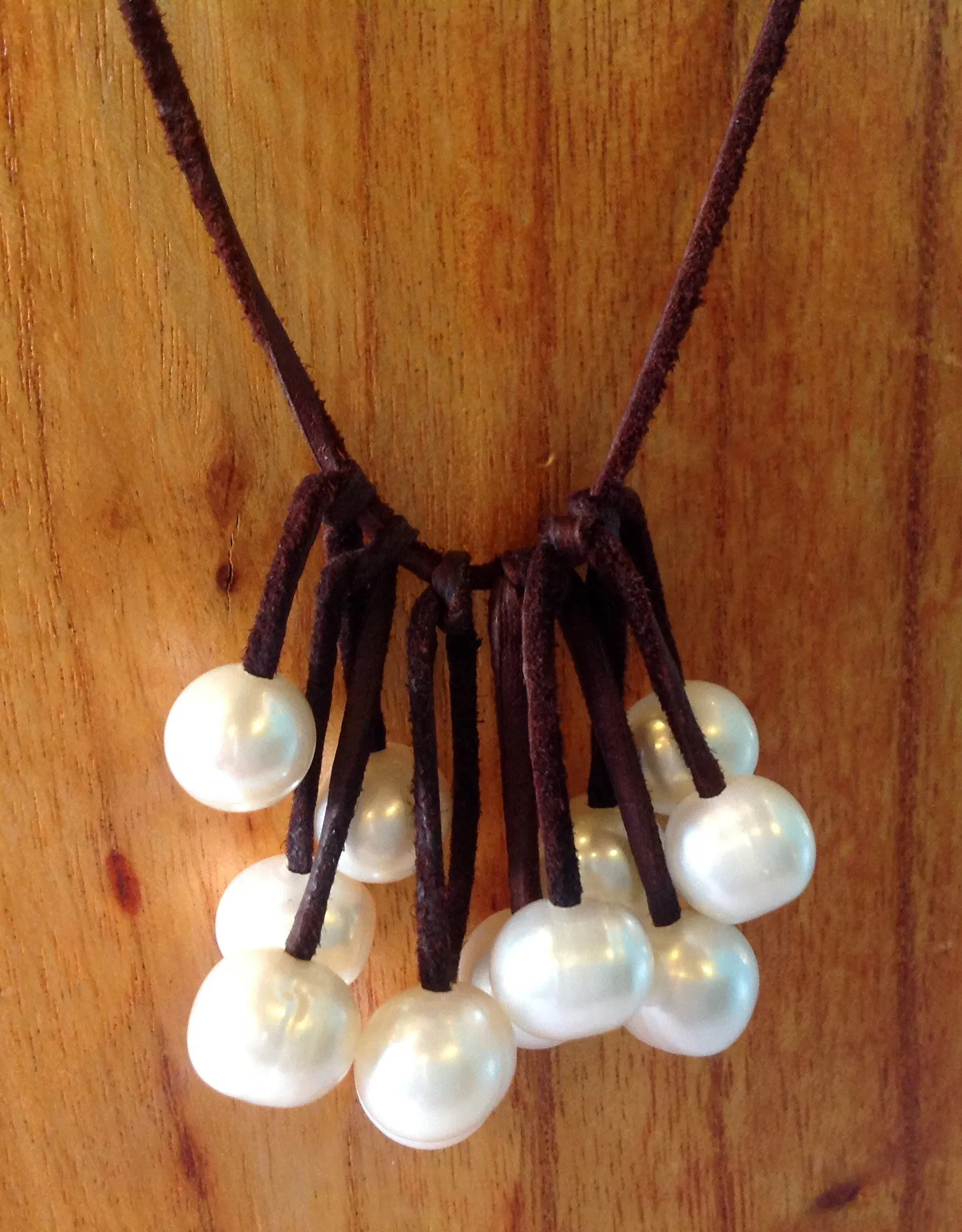 "Unfringed" Freshwater Pearl Necklace