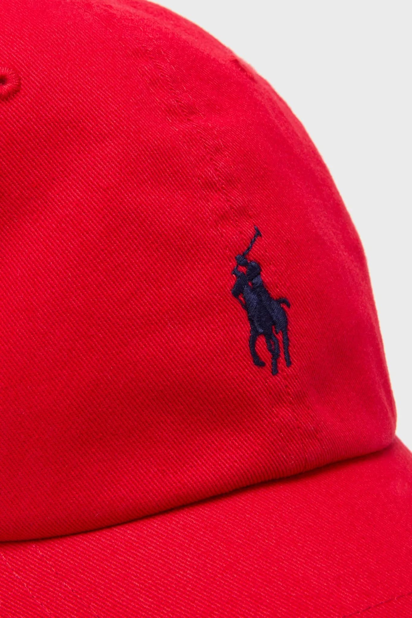 Red and Newport Navy Polo Sports Cap