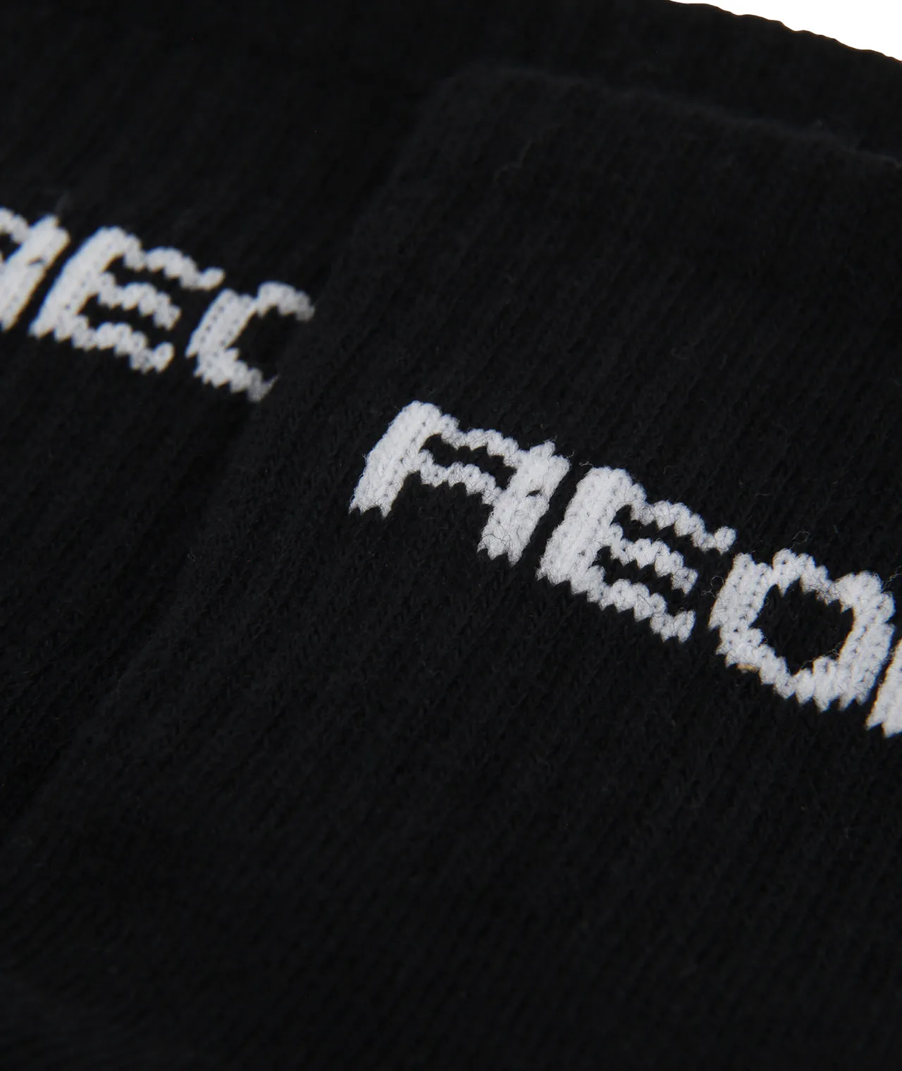 Reorg Half Crew Socks - Black