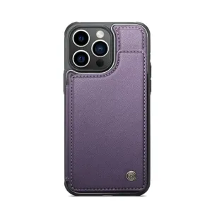 RFID Flip Leather Wallet Phone Case