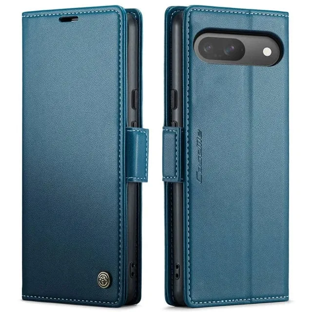 RFID Leather Card Holder Case For Google Pixel