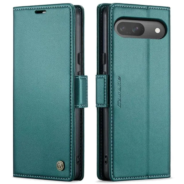 RFID Leather Card Holder Case For Google Pixel