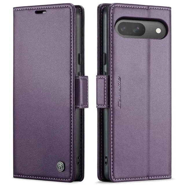 RFID Leather Card Holder Case For Google Pixel