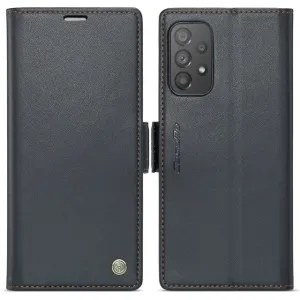 RFID Leather Card Holder Case For Samsung A Series