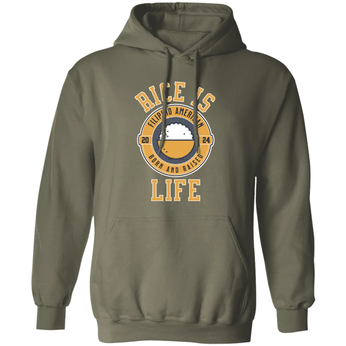 RIce is Life Unisex Pullover Hoodie