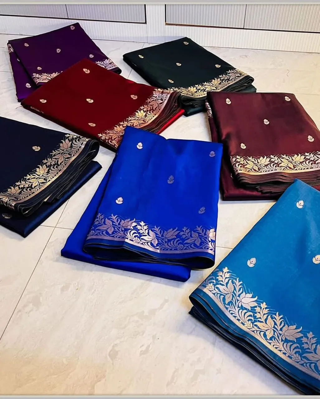 Royal Green Banarasi Soft Silk Fancy Saree