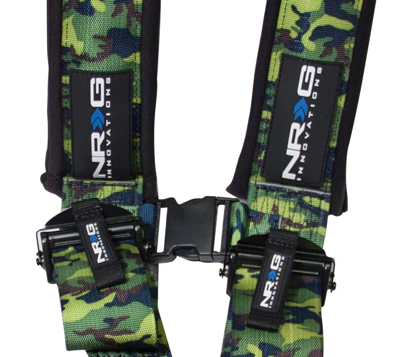 SBH-5PCCAMO-620 SFI 16.1 5 Point 3 inch Seat Belt Harness with Latch
