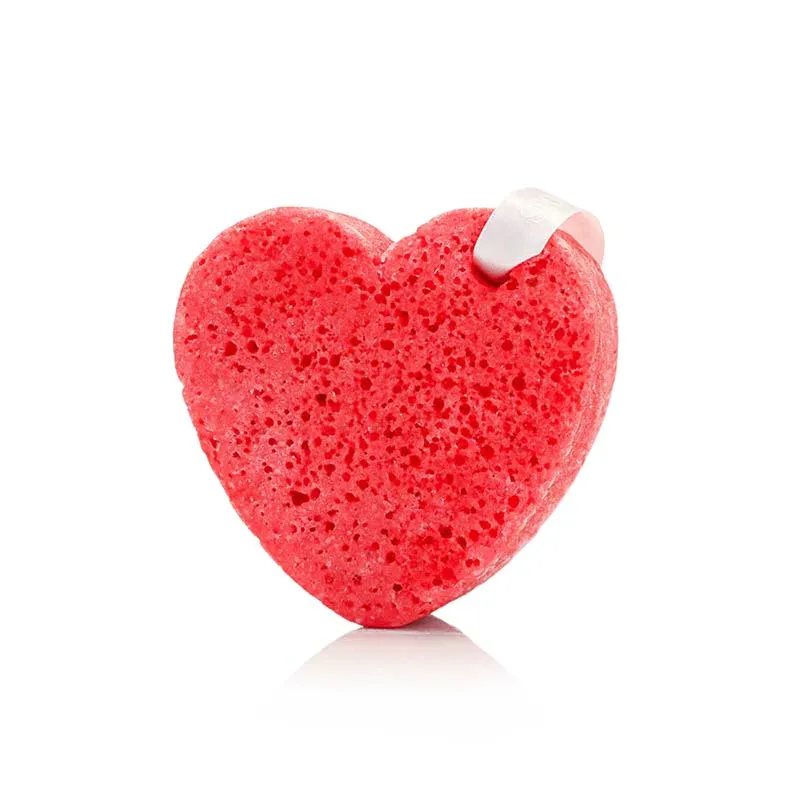 Scarlet Blush Heart Shaped Body Buffer