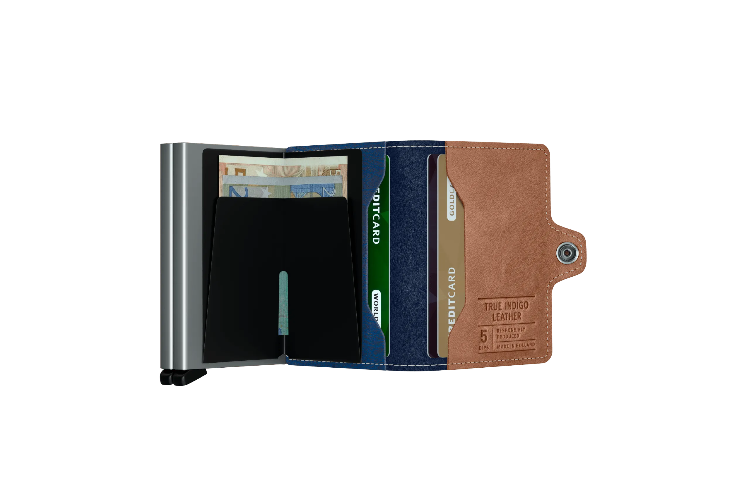 Secrid Twinwallet Indigo 5 Titanium