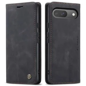Slim Magnetic Leather Case For Google Pixel