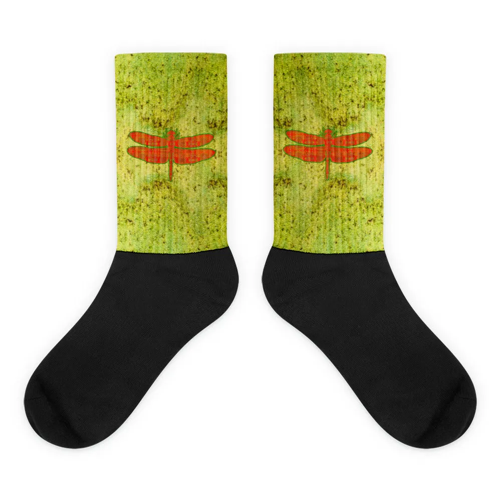 Socks (Unisex)(Dragonfly) RJSTH@Fabric#2 RJSTHW2021 RJS