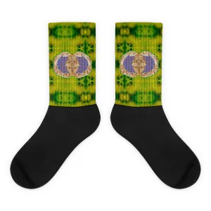 Socks (Unisex)(Ouroboros Smith Butterfly) RJSTH@Fabric#5 RJSTHW2021 RJS
