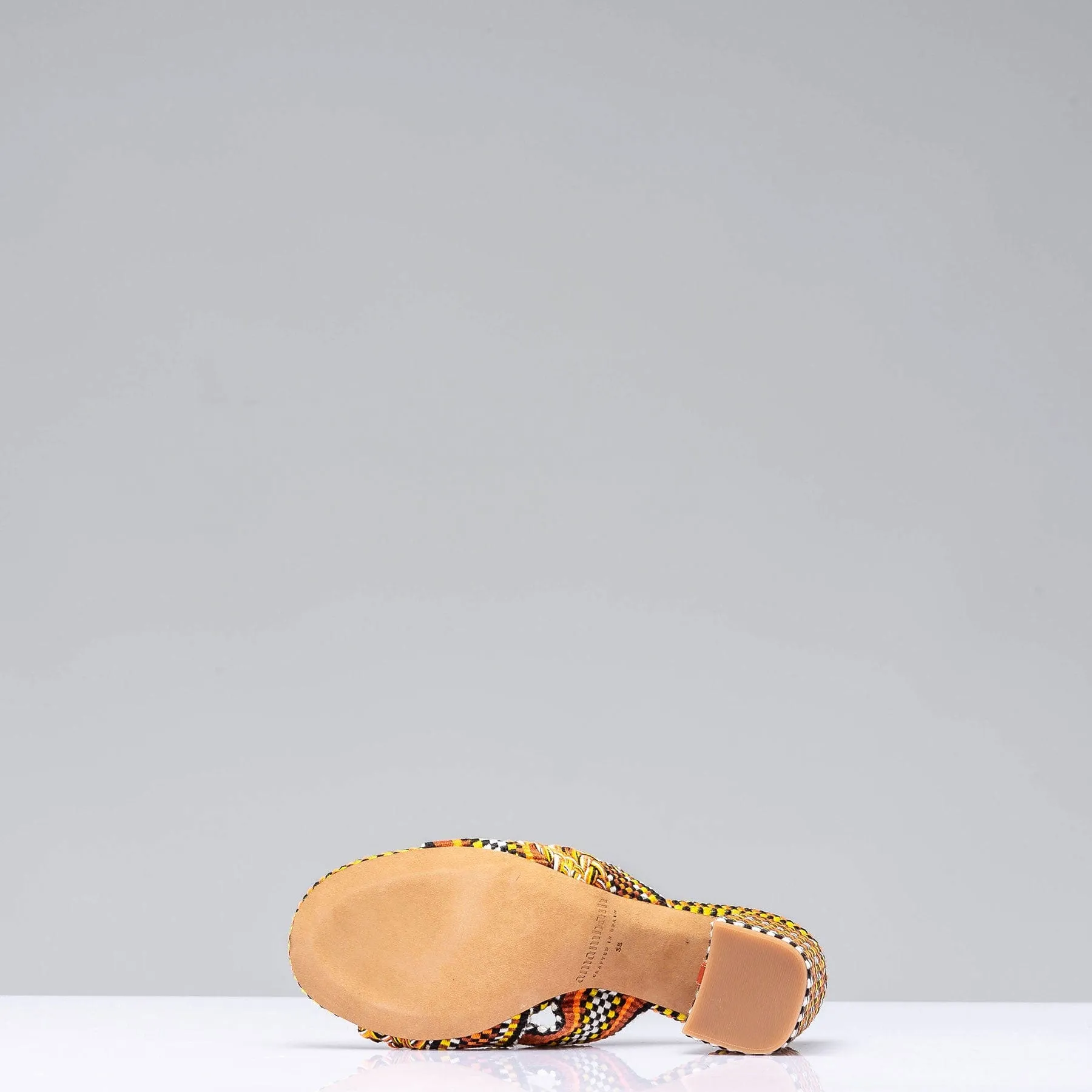 Sol Open Toe Sandal In Clay