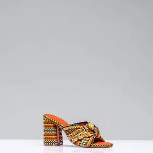 Sol Open Toe Sandal In Clay