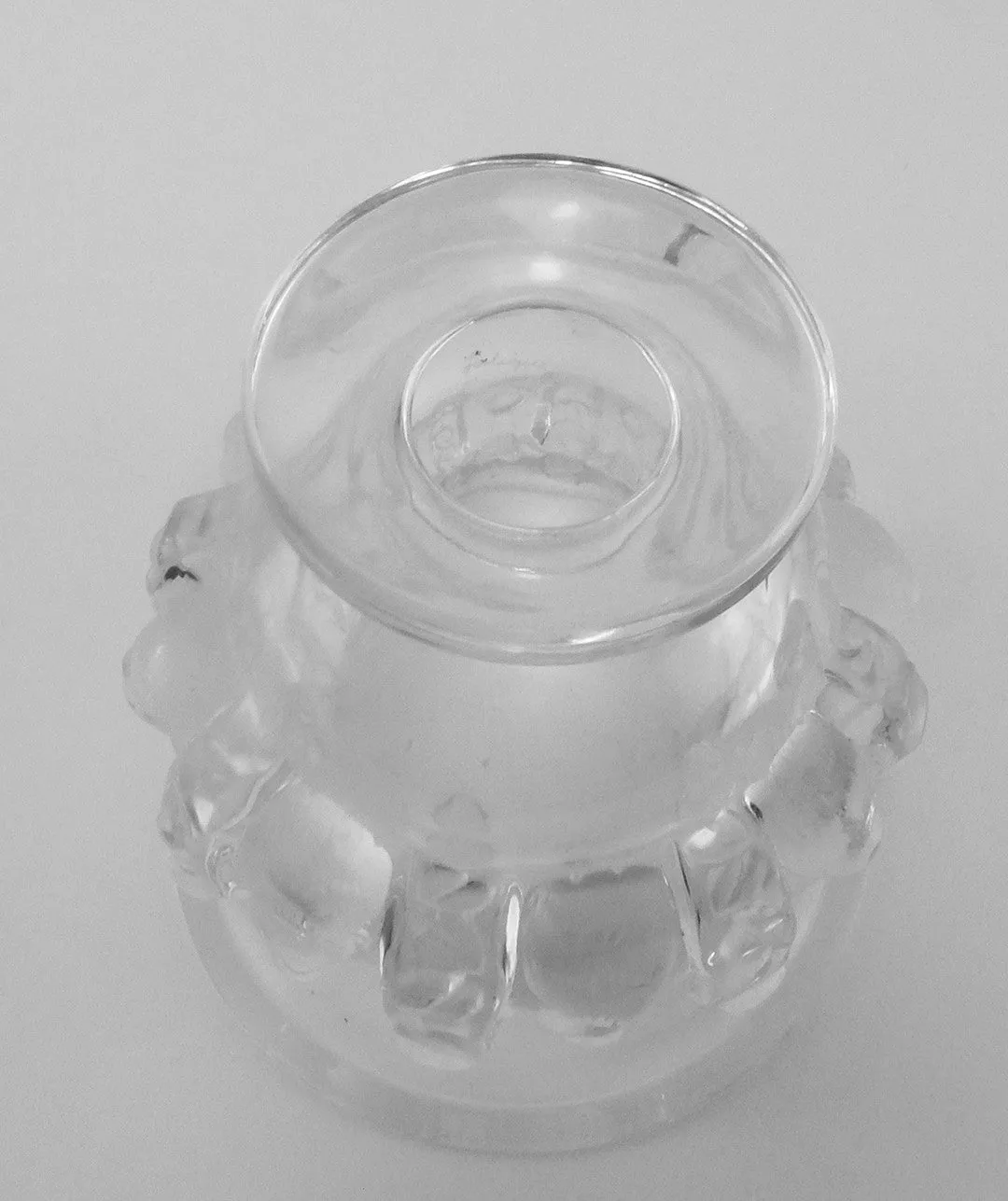 SOLD French Art Deco Style Lalique Dampierre Crystal Vase