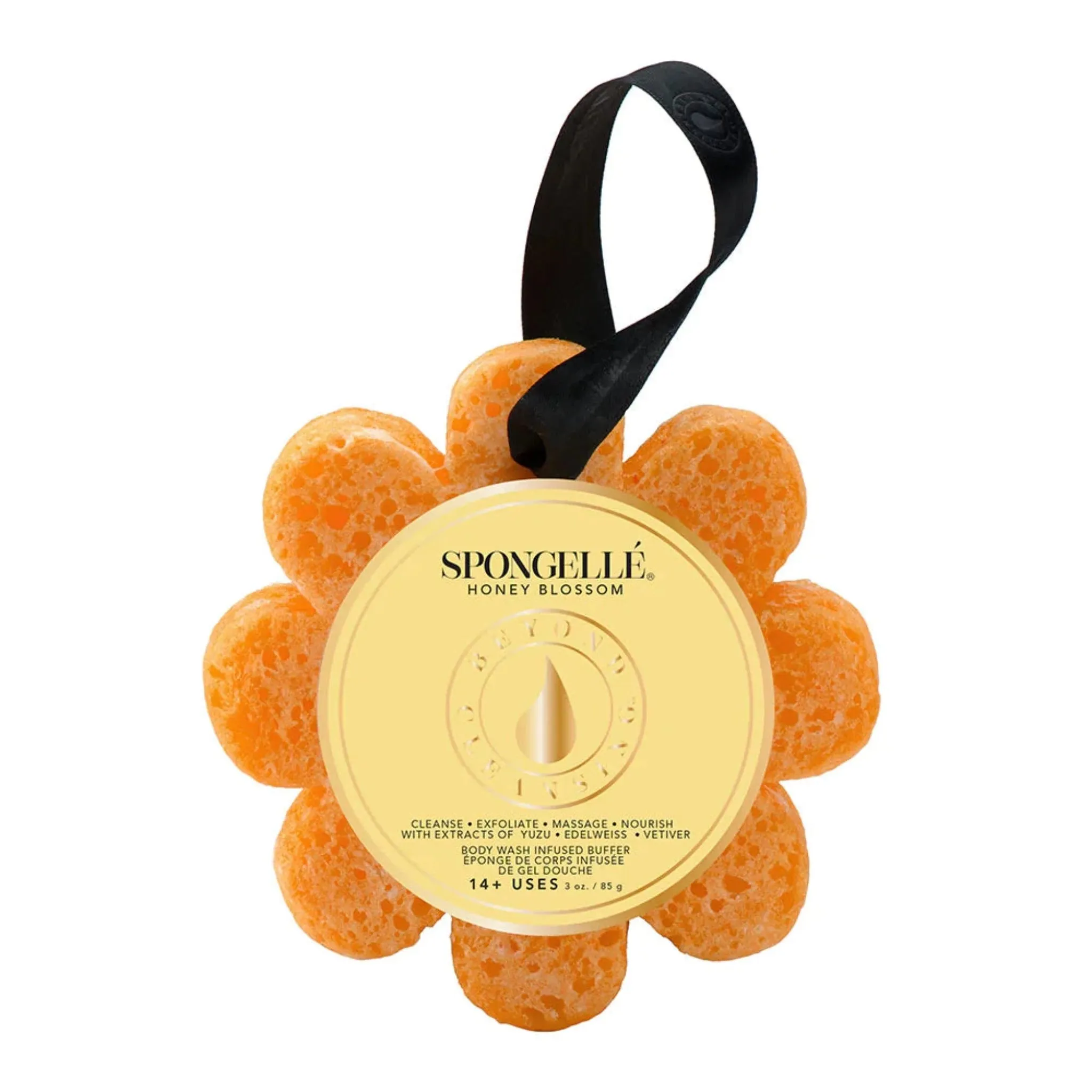 Spongelle Flower Sponge, Honey Blossom