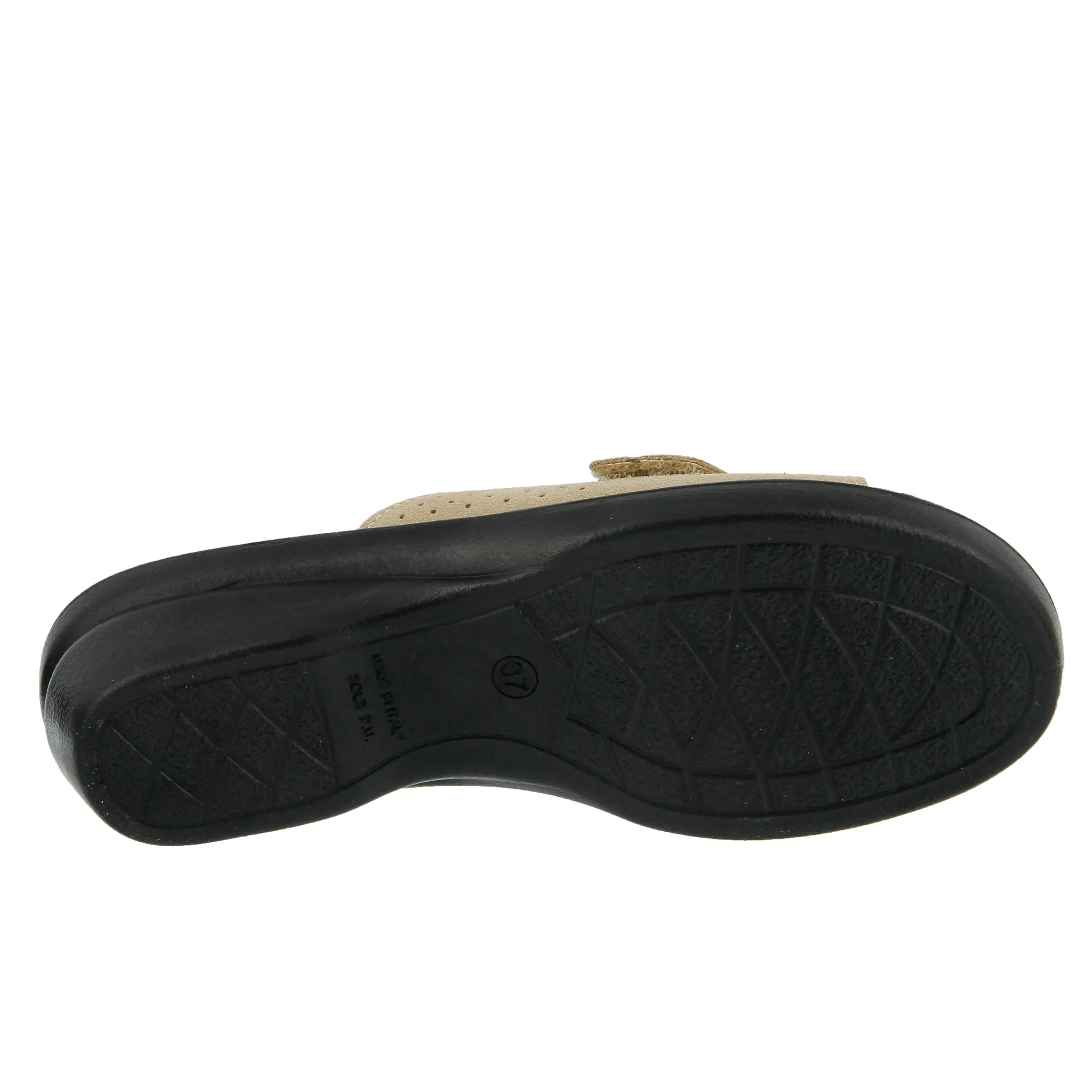 Spring Step Shoes Flexus Kea Slide Sandal Women’s Suede Leather Made In Italy