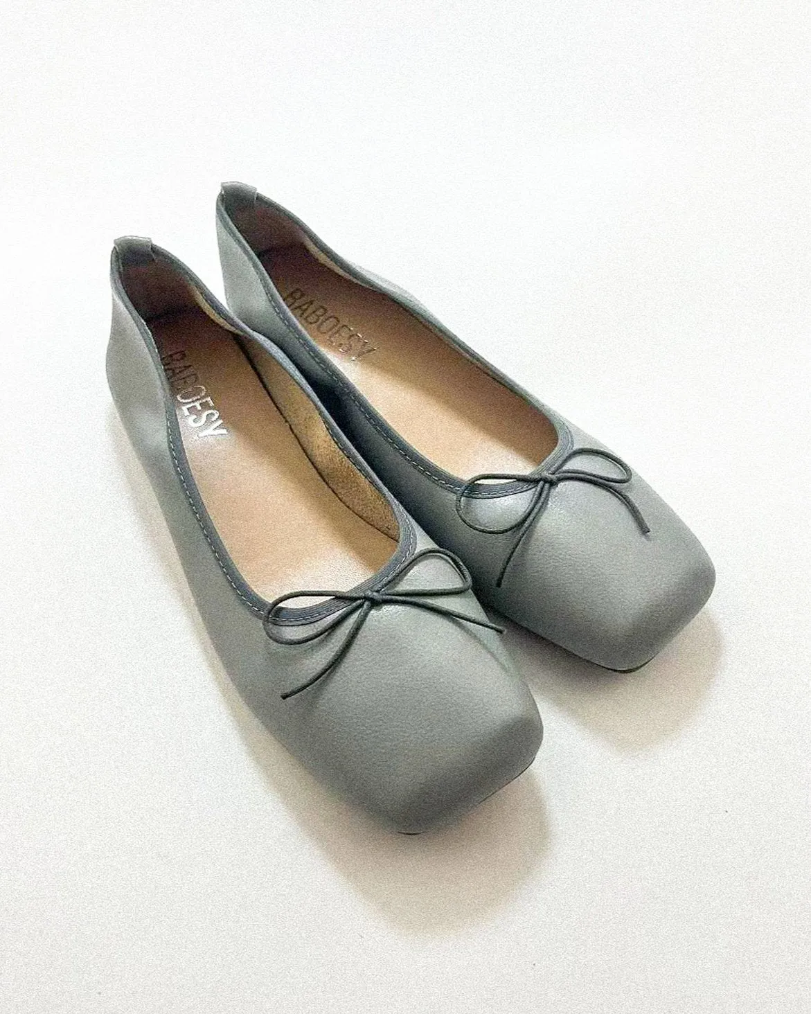 Square Toe Ballet Flats