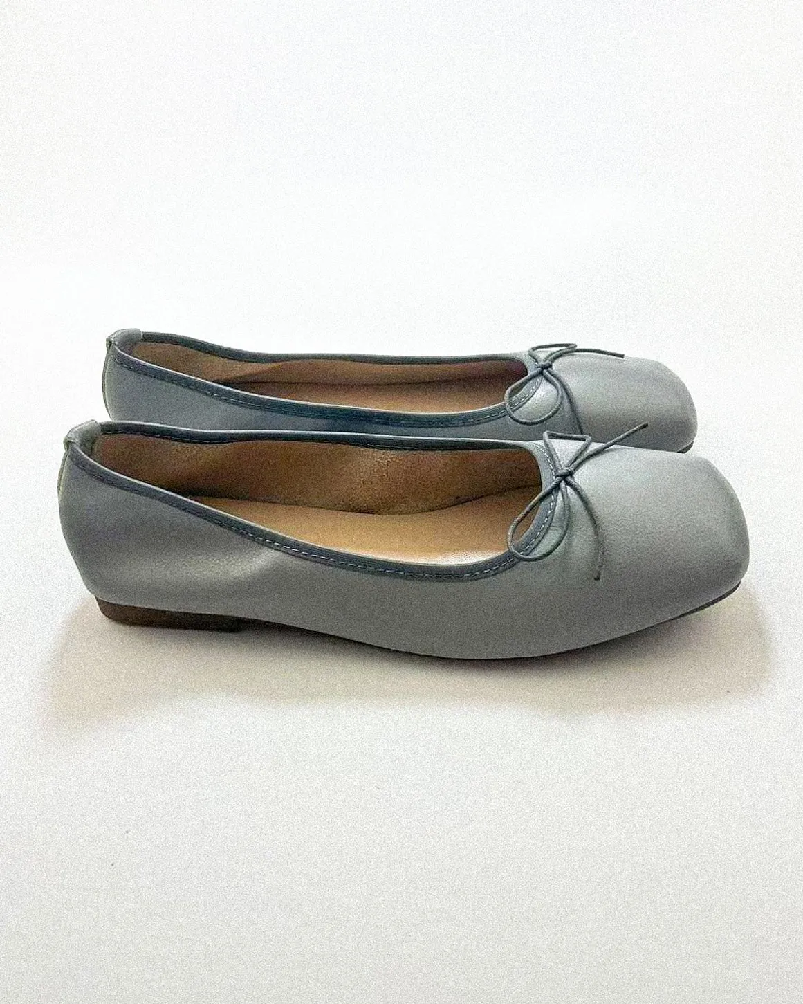 Square Toe Ballet Flats