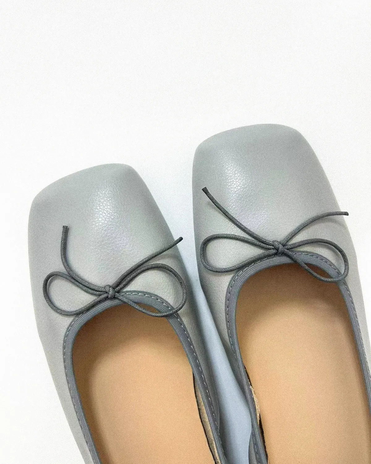 Square Toe Ballet Flats