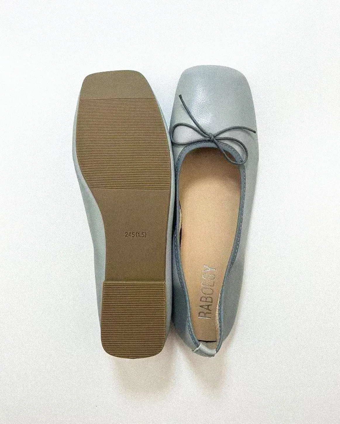 Square Toe Ballet Flats