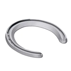 St. Croix Low Toe Front Aluminum Horseshoes