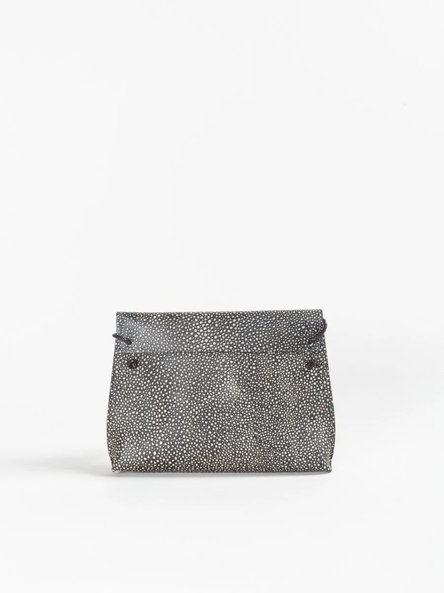 strappy foldover - terazzo