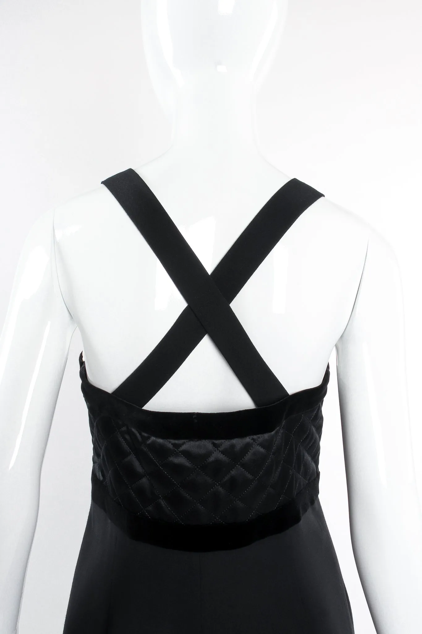 Strappy Quilted Bodice Jumpsuit