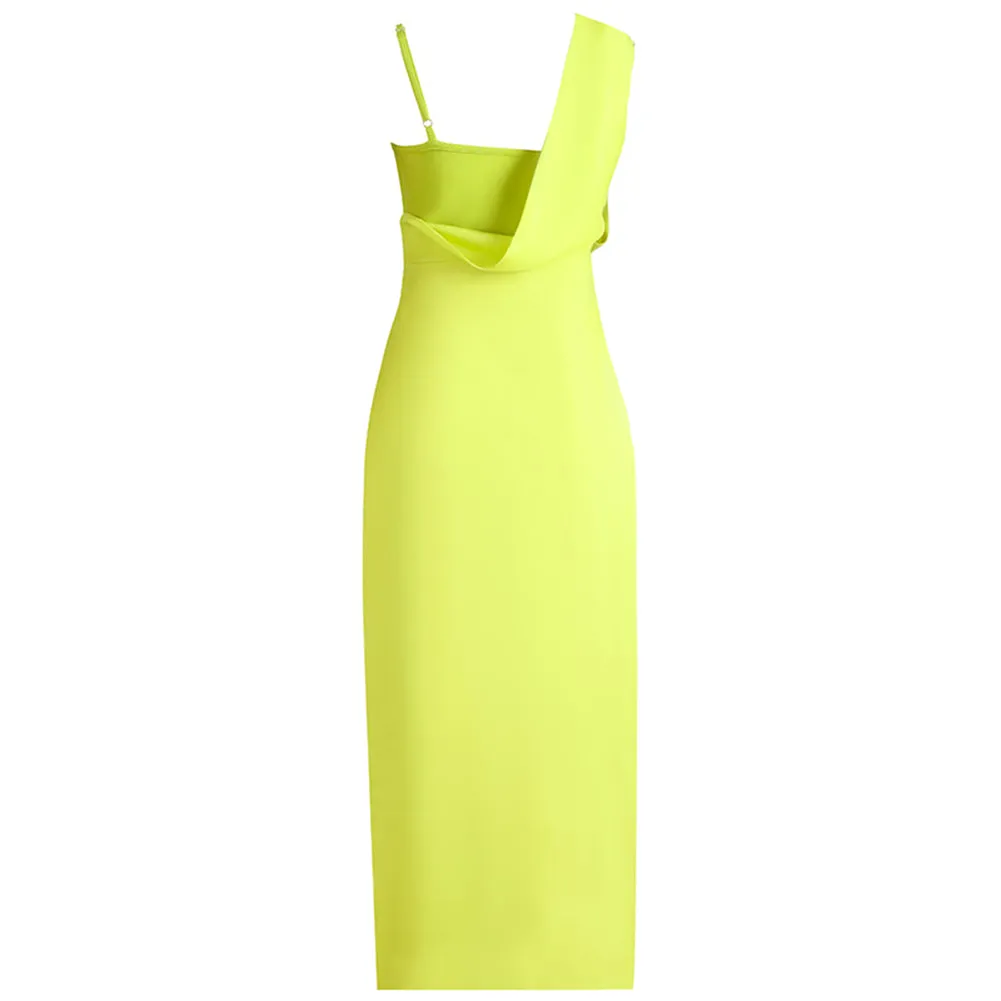 Strappy Sleeveless Irregular Bandage Dress PZC2371